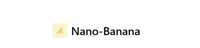 Una piccola banana emoji si trova accanto al testo in grassetto 