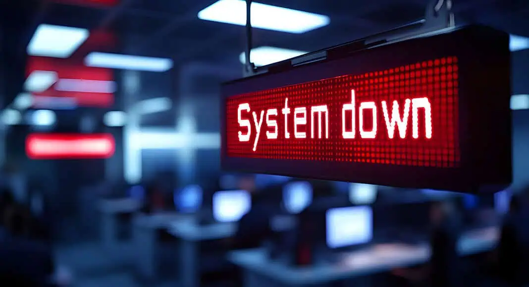 Un cartello digitale 