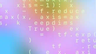 Codice Python sbiadito in giallo su uno sfondo pastello colorato e sfocato, che evidenzia sottilmente le capacità di GPT-5-Codex-Mini.