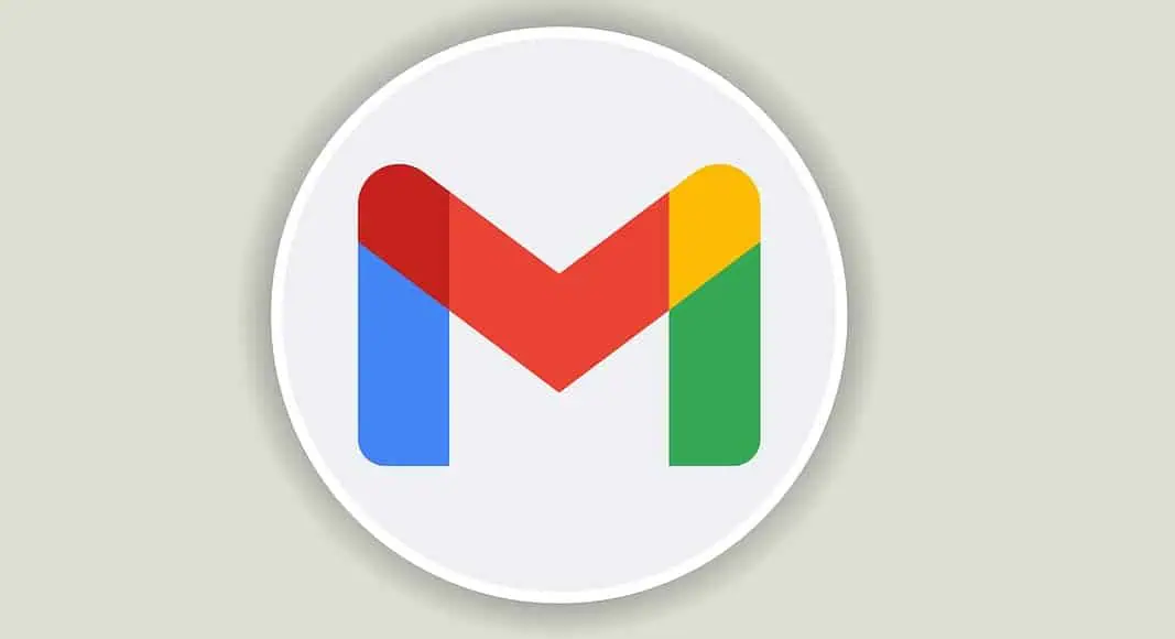 Logo Gmail con una 